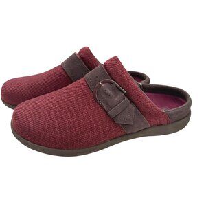 Waco Aria Women's Size 9D EU 39.5D Wide Mulberry Mule NWT Spenco